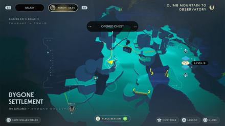 Jedi Survivor - Geonosian Map Location