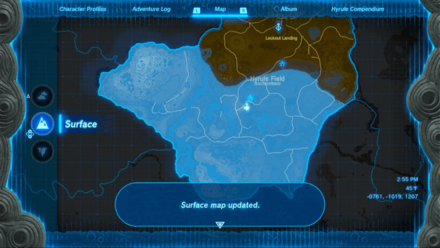 TotK - Hyrule Field Surface Unlocked