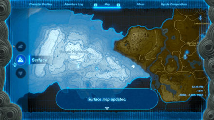 TotK - Gerudo Highlands Surface Unlocked