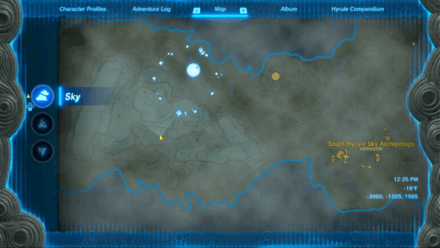 TotK - Gerudo Highlands Sky Unlocked