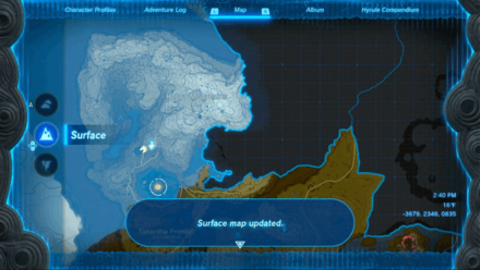 TotK - Rospro Pass Surface Unlocked