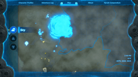 TotK - Rospro Pass Sky Unlocked