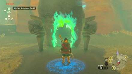 Zelda TotK Rotsumamu Shrine Overworld Image