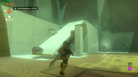 Zelda TotK Incline with Iron Barrel