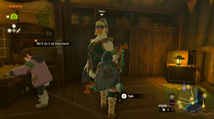 Zelda Tears of the Kingdom TotK - Talk to Traysi