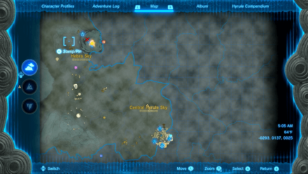 TotK - Hebra Mountains Sky