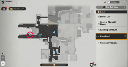 Honkai Star Rail - Heron Express Location