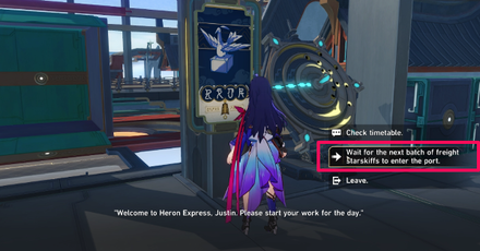 Honkai Star Rail - Timetable Dialogue