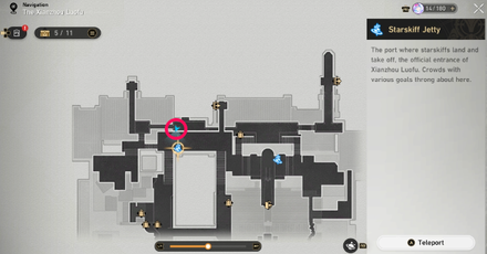 Honkai Star Rail - Ziqiao Location