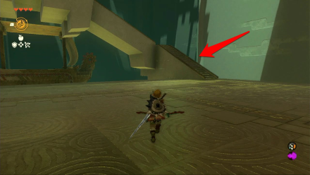 Zelda TotK Mayaumekis Shrine Stairs