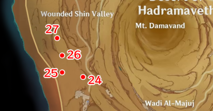 Genshin - Sumeru Ley Line Outcrop - Hadramaveth West