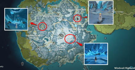Genshin - How to Thaw All the Shards Out - All Shards Location