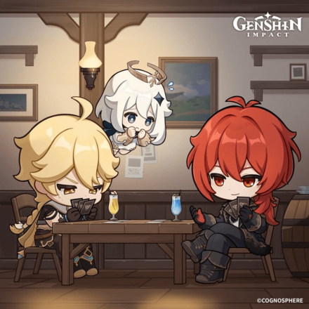 Genshin Impact - Diluc Birthday Art 2023