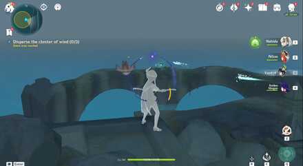 Genshin - How to Disperse the Wind Clusters  4