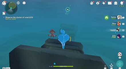 Genshin - How to Disperse the Wind Clusters  6