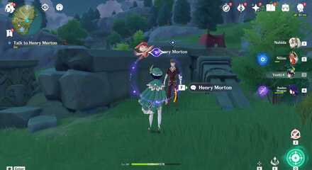 Genshin - Talk to Henry Morton