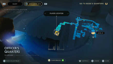 Fallen Order - Espionage Data And Tracker Map Image