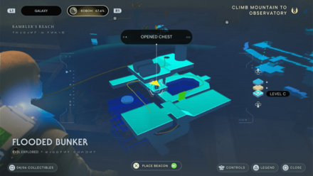 Fallen Order - Coated Metal Map Image