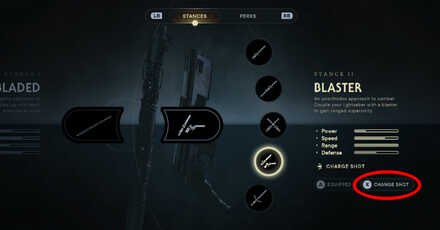 Change Blaster Shot - Star Wars Jedi Survivor