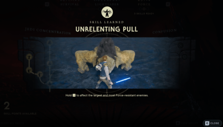 Jedi Survivor XP Farm - Unrelenting Pull
