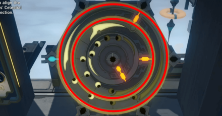 Honkai Star Rail - Timetable Navigation Compass Day 1 Puzzle 2 Solution Step 1