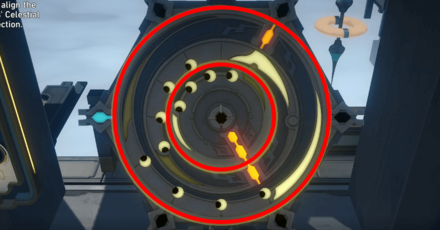 Honkai Star Rail - Timetable Navigation Compass Day 1 Puzzle 4 Solution Step 1