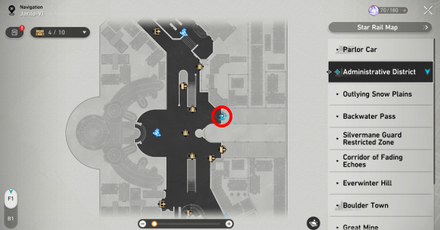 Honkai Star Rail - Qlipoth Fort Location