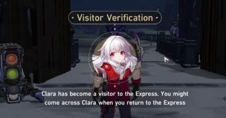 help clara find the objects Honkai Star Rail -Visitor Verification Clara