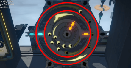 Honkai Star Rail - Timetable Navigation Compass Day 2 Puzzle 1 Solution Step 1