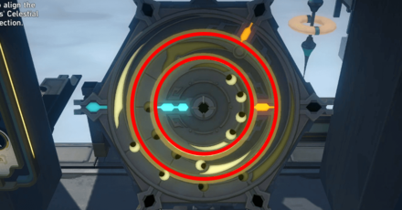 Honkai Star Rail - Timetable Navigation Compass Day 2 Puzzle 4 Solution Step 1
