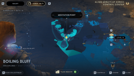 Jedi Survivor Elevator Puzzle - 2nd Elevator Map
