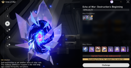 Honkai Star Rail - Trial of the Equilibrium Part Three Unlock Increased Dungeon Difficulty