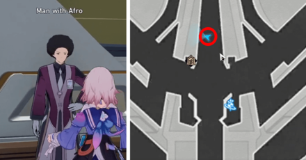 Honkai Star Rail - Man with Afro Location