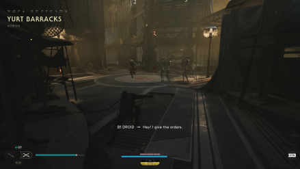 Fight Through the Yurt Barracks