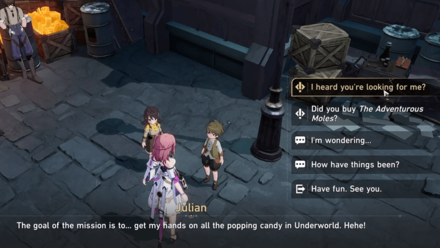 Honkai Star Rail - Operation Mole Mission Series