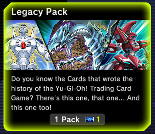 Master Duel - Bonus Legacy Pack Update
