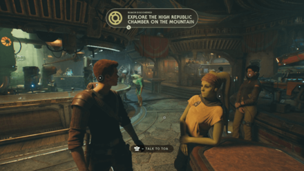 Speak to Toa Chamber on the Mountain