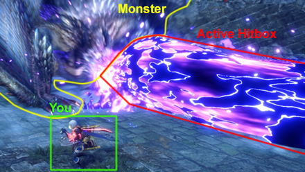 MH Rise Sunbreak - Hitbox Demonstration