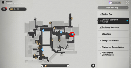 Honkai Star Rail - Resentful Cycrane Location