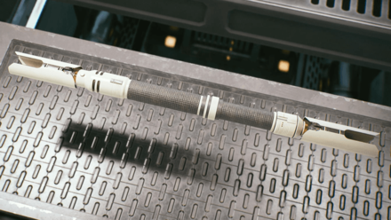Jedha White Lightsaber