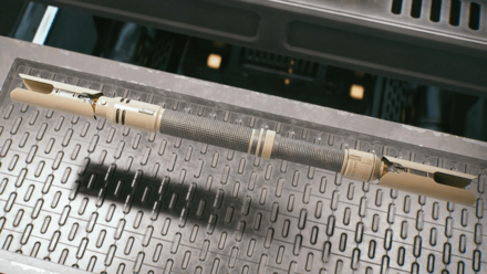 Jedha Eggshell White Lightsaber