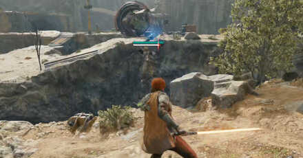 Force Push Effects - Star Wars Jedi Survivor