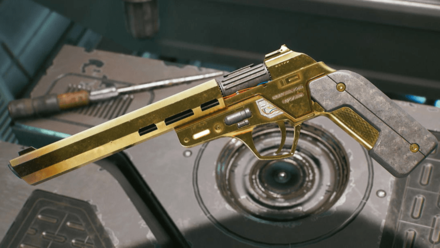 Starter Metal Electrum-Plated Blaster