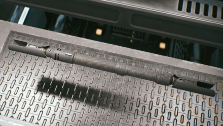 Textured Black Rubber Lightsaber