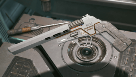 Hard Plastoid Gray Blaster