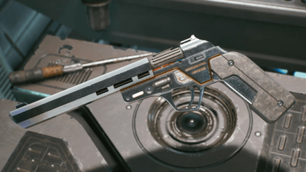 Stainless Durasteel Blaster