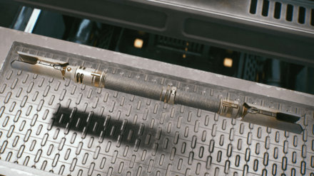 Two-Tone Chrome Lightsaber