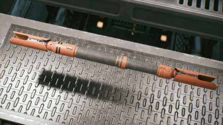 Hard Plastoid Red Lightsaber