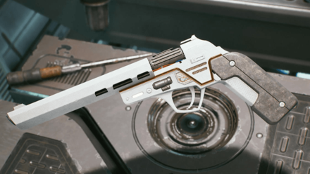 Hard Plastoid White Blaster