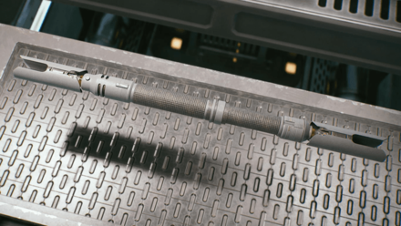 Hard Plastoid Gray Lightsaber